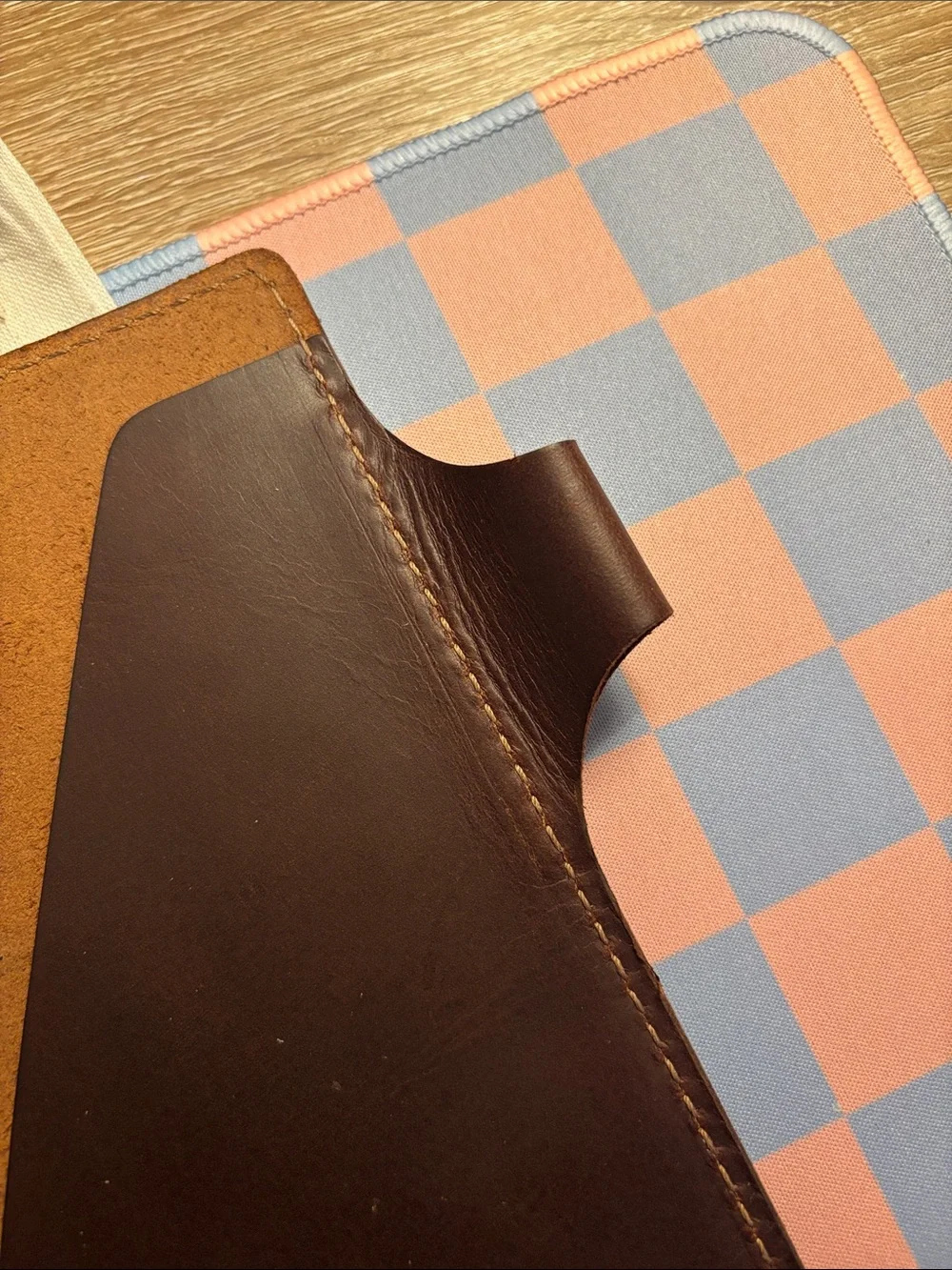 Chic Sparrow B6 Size Bella Cascade Leather Traveler's Notebook Planner Cover